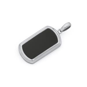 Steel & Black Plate Dogtag