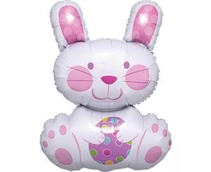 SuperShape XL Easter Enchantment Bunny Foil Balloon