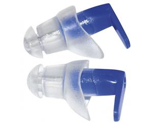 SwimTech Ear Plugs Blue/Clear