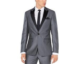 Tallia Mens Printed Jacquard Suit Jacket