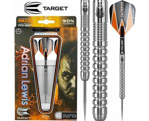 Target - Adrian Lewis Gen 2 Darts - Steel Tip - 90% Tungsten - 21g 23g 25g