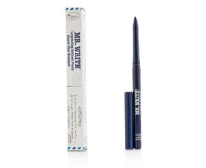 TheBalm Mr. Write Long Lasting Eyeliner Pencil # Compliments (Blue) 0.35g/0.012oz