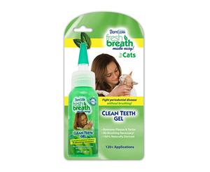 Tropiclean Fresh Breath Cat Clean Teeth Gel 59ml