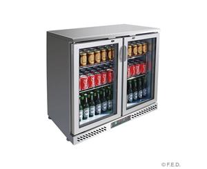 Two Door SS Drink Cooler