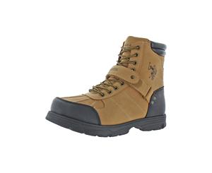 U.S. Polo Assn. Mens Connor Duck Toe Padded Collar Combat Boots