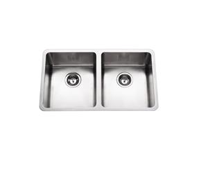 Under/Overmount Double Bowl Sink BKR4476D