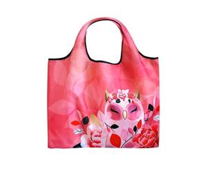 WISDOM - Owl ECO Foldable Shopping Bag Tote - Wise Wings - Gift idea