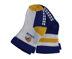 West Coast Eagles Infant Logo Socks - 2 Pack