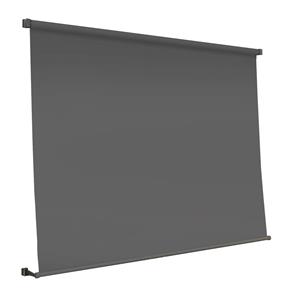 Windoware 1.8 x 2.1m Black Sunscreen Retractable Outdoor Blind