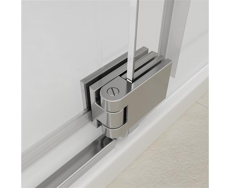 Cheap 1200mm Frameless Shower Screen Pivot Hinge Door Wall to Wall with ...