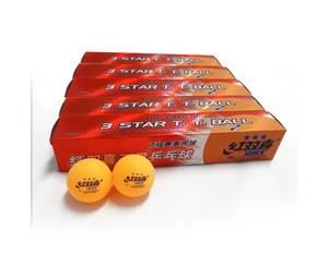 30x DHS 3 Star 40mm Table Tennis Ping Pong Competition Balls Orange