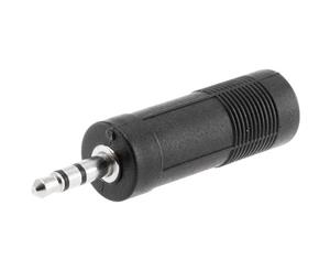 3.5Mm Stereo Plug To 6.3Mm Stereo Socket Adaptor