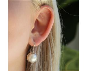 925 Sterling Silver South Sea Pearl Earrings