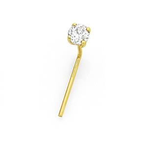 9ct Gold Diamond Nose Stud