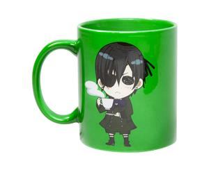 Black Butler Collectibles | Green Coffee Mug with Black Logo