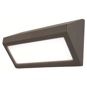 Brilliant Berwick Charcoal Wedge Bunker Exterior Wall Light