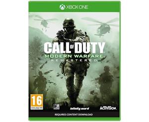 Call Of Duty Modern Warfare Remastered Xbox One Game