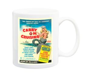 Carry On Cruising Movie Poster Mug - 11 Fluid Oz