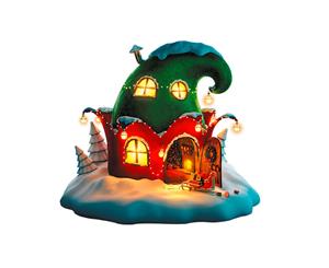 Cartoon Christmas House Wall Sticker 2Piece (Size22cm x 20cm)