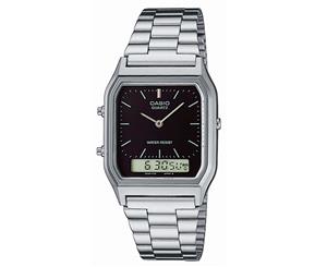 Casio Vintage 38mm AQ230A-1DS Watch - Silver