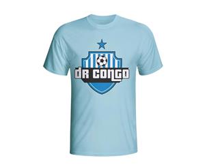 Dr Congo Country Logo T-shirt (sky Blue)