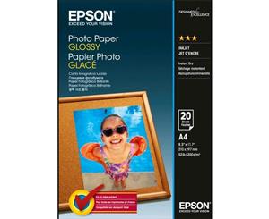 EPSON GLOSSY PHOTO PAPER A4