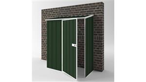 EasyShed S1508 Off The Wall Garden Shed - Caulfield Green