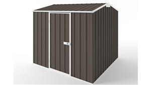 EasyShed S2323 Gable Roof Garden Shed - Jasmine Brown