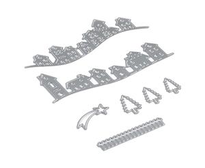 Elizabeth Craft Metal Die - Village Edges