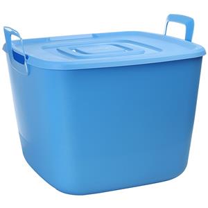 Ezy Storage 42L Premium Flexi Tub With Lid And Drainage Plug