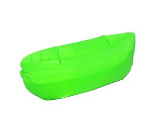 Fast Inflatable Sleeping Bag Lazy Air Sofa Green