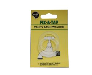 Fix-A-Tap Vanity Basin Washers Suit Most Vanity Basins 43mm Outer Diam. 220004