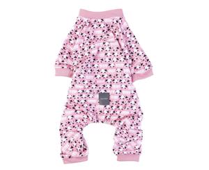 FuzzYard Counting Sheep Pink Dog Pyjamas Extra Extra Small