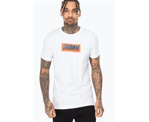 Hype White Justhype Sticker Men's T-Shirt - White