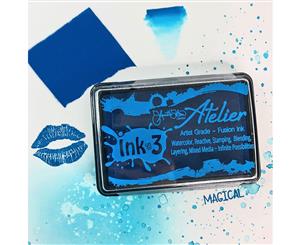 Ink On 3 - Artist Grade Fusion Ink Pad - Peacock Blue