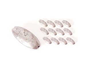 Jarvis Walker Bean Sinkers 3 Pack Size 3 Set of 12 Fishing