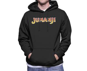 Jumanji 1995 Film Logo Men's Hooded Sweatshirt - Black