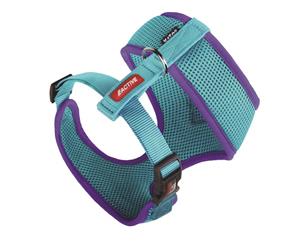 Kazoo Active Soft Walking Harness Aqua Purple