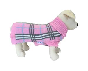 Knightsbridge Dog Sweater - Pink