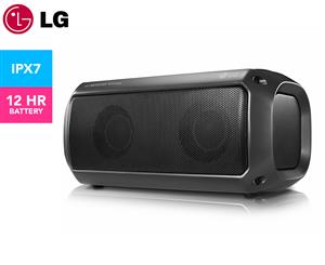 LG PK3 Portable Bluetooth Speaker w/ Meridian Technology - Black