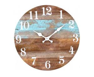 LaVida One Teal Board Wall Clock Small 1 Piece