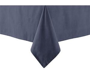 Ladelle Base Linen Look Tablecloth 1.5mx3m Navy