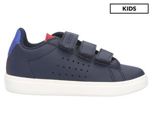 Le Coq Sportif Kids' Infant Courtset Sport Shoe - Dress Blue/Cobalt/Pure Red