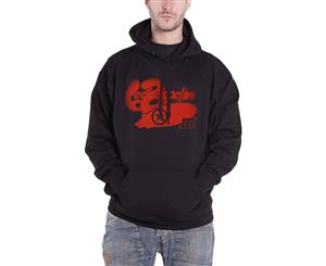 Led Zeppelin Hoodie Lz Iii Bubble Logo Official Mens Pullover - Black