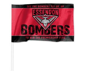 Licensed AFL Essendon Bombers KIDS Pole Game Day Flag Banner