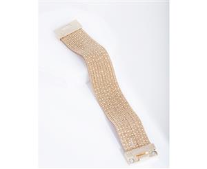 Lovisa Gold Chain Wrap Bracelet