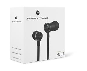 Master & Dynamic ME01 In Ear Headphone Earphones Black