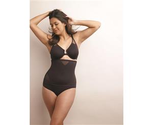 Miraclesuit Shapewear Sheer Shaping X-Firm Waist Cincher - Black