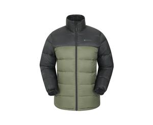 Mountain Warehouse Men Drift Packaway Down Padded Jacket Down Jacket - Khaki