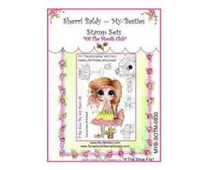 My Besties Clear Stamps Set 4In. X6in. If The Shoe Fits